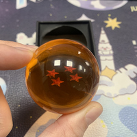 5.7cm 1-7 Étoiles Dragon Anime Figure Boule de Cristal Shenron DBZ PVC Figurines En Résine 3D Boules Modèle Jouets Enfants Cadeau Poupées