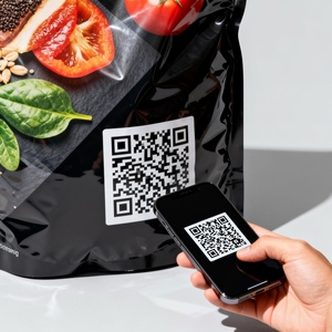 Bolsas de Plástico Impresas Personalizadas con Código QR para Seguridad Alimentaria Orgánica, Diseño Interactivo, Rastreo Inteligente y Embalaje - Product Image 3