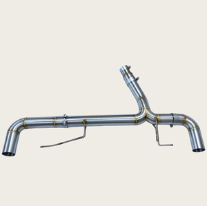 Tuyau d'échappement de voiture à <span class=keywords><strong>prix</strong></span> de gros pour <span class=keywords><strong>BMW</strong></span> <span class=keywords><strong>330e</strong></span> B48 G20 2.0L 2019+ en acier inoxydable 304, silencieux d'échappement droit pour essieu arrière - Product Image 2