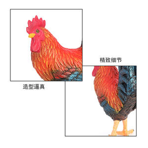 Figuras <span class=keywords><strong>de</strong></span> <span class=keywords><strong>Gallo</strong></span> <span class=keywords><strong>de</strong></span> PVC Sólido al por Mayor, Modelo <span class=keywords><strong>de</strong></span> Estatua <span class=keywords><strong>de</strong></span> Simulación, Figuras <span class=keywords><strong>de</strong></span> Granja, Juguetes <span class=keywords><strong>de</strong></span> Animales - Product Image 6