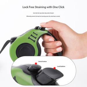 Guinzaglio Retrattile Automatico per Cani - Guinzaglio Riflettente in Nylon Antistrappo per Passeggiate all'Aperto, Accessori per Animali Domestici - Product Image 3