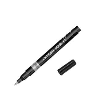 <span class=keywords><strong>Marqueur</strong></span> de peinture chrome <span class=keywords><strong>miroir</strong></span>, <span class=keywords><strong>effet</strong></span> électrolytique permanent, séchage rapide, <span class=keywords><strong>marqueur</strong></span> de retouche pour la réparation de voitures miniatures DIY - Product Image 1