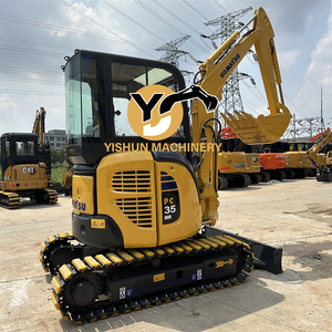 Yishun 3.5ton kỹ thuật dân dụng Digger pc35 sử dụng gốc KOMATSU máy xúc bánh xích để bán - Product Image 6