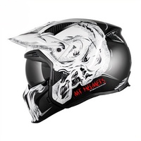 Nouveautés en promotion : Casque de moto modulable avec visière solaire intégrée, abordable pour tous, double écran.