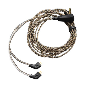 Câble d'écouteurs intra-auriculaires <span class=keywords><strong>KZ</strong></span> ZS10 Pro ZSN PRO, câble torsadé en cuivre sans oxygène de haute pureté, câble de mise à niveau <span class=keywords><strong>KZ</strong></span> 2 broches pour <span class=keywords><strong>KZ</strong></span> Z10 ZST ZSN - Product Image 1