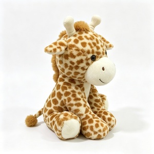 Chubby Baby <b>Giraffe</b> <b>Plush</b> Toy Adorable <b>Giraffe</b> with Cream Accents Soft Fur Plushie PP Cotton Filled 12cm Birthday Gift - Product Image 2