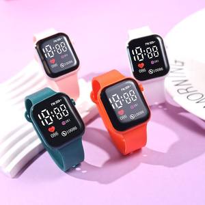 थोक सस्ते वाटरप्रूफ एडजस्टेबल स्मार्ट वॉच स्क्वायर बिग स्क्रीन डिजिटल छात्र पुरुषों के लिए इलेक्ट्रॉनिक घड़ी खेल रहे हैं - Product Image 4