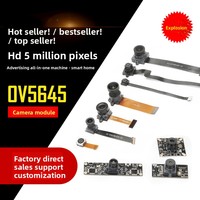 Module de caméra externe 2K grand angle ESP32 CMOS OV5645 HD 5 mégapixels avec reconnaissance faciale et lecture de codes-barres pour applications médicales