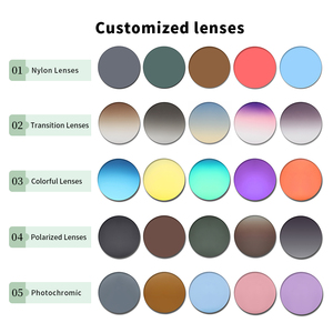 Nouvelles lunettes <span class=keywords><strong>de</strong></span> soleil rectangulaires fines en métal pour femmes, verres dégradés roses, protection UV400, mode unisexe, logo personnalisé, plage - Product Image 5