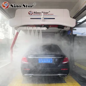 360 automatic PLC control no touch less car/vehicle wash machine/station with 3 years warranty for gas station