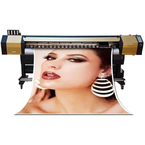 3.2M Xp600 I3200 Eco Solvent Printers 10 Ft Wide Format Graphic Flex Banner Printing Machine Eco Solvent