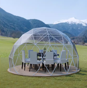 Glamping Resorts Eco-Friendly Geodesic Dome for Stunning Nature Retreats Innovative Ball <b>Tent</b> - Product Image 2