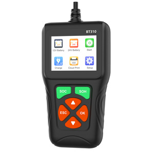 Testeur de batterie OBD BT310 12V 24V pour batteries au plomb, outil de diagnostic avec impression cloud et prise en charge de 10 langues - Product Image 4