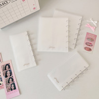 Album Foto Gaya Korea INS untuk Strip Foto 4-grid, Album Photocard untuk Stiker dan Strip, Cocok untuk Siswa dan Penggemar Idol