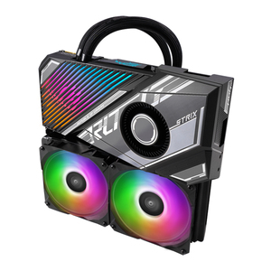 Carte graphique d'occasion Strix LC GeForce RTX 3090 Ti Gaming OC GDDR6X avec refroidissement tout-en-un, 384 bits, GPU 3090 TI Strix LC G - Product Image 1