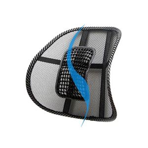 Cojín de Soporte Lumbar de Malla de Poliéster de Alta Calidad para Asiento de Coche, Accesorios Interiores, Almohada de Respaldo para Silla de Oficina - Product Image 6