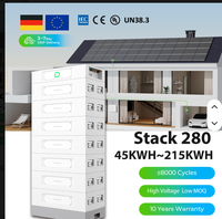 En stock Dyness STACK280 51.2V 280Ah 14.336kWh Batterie LiFePO4 15-100kWh Système de stockage d'énergie solaire modulaire