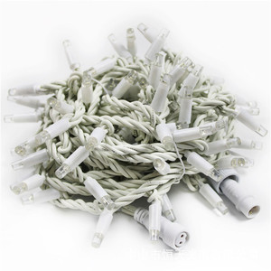 Lámpara de Navidad de cadena de Cable de goma Led Multicolor impermeable IP65 de alta calidad para Regalo de Navidad - Product Image 3
