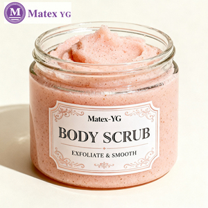 Gommage corporel hydratant à l'extrait de curcuma et d'arbre à thé végétalien, blanchissant, au beurre de karité, soin de la peau, crème organique à la vitamine C, corps, mains, pieds - Product Image 4