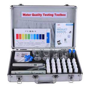 Jubway Yüksek Kaliteli Alüminyum Alaşımlı Su Kalitesi Test Kiti, Ölçer ve Reaktifler Dahil, İçme Suyu Testi için OEM Özelleştirilebilir - Product Image 2