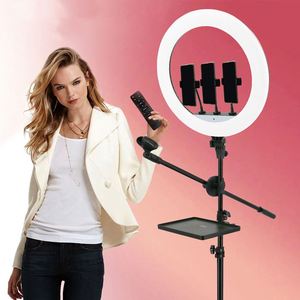 X704 Promotion Lampe Annulaire LED Dimmable de 18 Pouces pour Streaming en Direct, Photographie, Maquillage et Selfie avec Trépied - Product Image 4