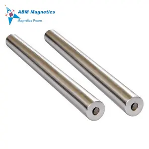 强磁滤棒带孔钕磁铁N52 12000高斯至14000高斯磁铁棒超级磁铁棒