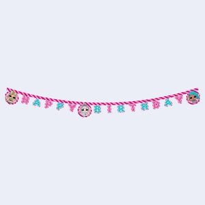 Guirlande en papier Joyeux Anniversaire Lol Surprise 2M 5201184908631 2 pièces/sac - Product Image 2