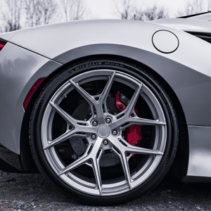 Rin de Aluminio Forjado Cromado Personalizado 5x112 5x120 5x130 para BMW M3 M4 M5 X5 X4, para Mustang, para <span class=keywords><strong>Land</strong></span> <span class=keywords><strong>Rover</strong></span> - Product Image 5