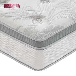 Muebles para Dormitorio de Casa y Hotel LOONGFUNG, Colchón Híbrido Personalizado de Alta Calidad, Envasado al Vacío con Resortes Ensacados, Tamaño Queen/King - Product Image 1