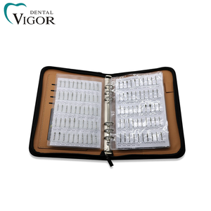 Vigor Dental Burs Sample Book 210 Modèles de fraises diamantées haute vitesse, Porte-échantillons avec outil de calcul - Product Image 3