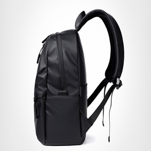 Custom Logo Bags Men Pu Leather Film Durable Travel <b>Waterproof</b> <b>School</b> Bag Outdoor <b>Backpack</b> - Product Image 5