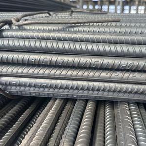 Hrb400 HRB500 10mm 6mm 25mm Barra de acero deformada Barra de refuerzo de acero 12m <span class=keywords><strong>Precio</strong></span> por tonelada Proveedor Barra de refuerzo de acero Ca50 - Product Image 5