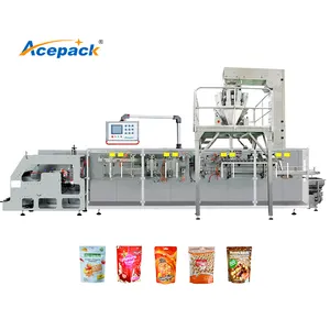 Packaging Machine For Doypack Stable Working Automatic Filling Saffron Doypack Horizontal Machine For Liquid Zipper Doypack Hffs Packing Machine