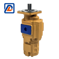 Pompe à engrenages hydraulique JHP pour chargeuse sur pneus 4120008730 250 bars en fonte, 2 étages, haute pression, vente directe fabricant