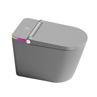 Vente en gros CUPC ETL Toilette intelligente à commande vocale Toilette électronique intelligente montée au sol