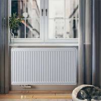 Radiateurs modernes pour installation domestique, radiateur mural en acier, chauffage de pièce, chauffage hydronique sur mesure, systèmes CVC pour hôpitaux