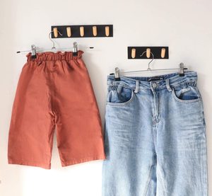 Cintres pour pantalons en métal avec clips <span class=keywords><strong>Cintre</strong></span> pour pantalons en métal antidérapant Cintres pour shorts <span class=keywords><strong>à</strong></span> faible encombrement - Product Image 3
