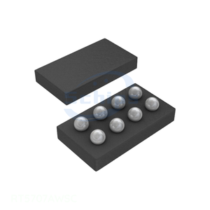 Línea de Producción de Componentes Electrónicos de Gestión de Energía (PMIC) 8 UFBGA, WLCSP Distribuidor Autorizado RT5707AWSC IC REG BUCK PROG - Product Image 1