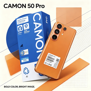 TECNO Nuevo Camon 50 Pro Original, Teléfono Inteligente 5G, Versión Global Desbloqueada, Gran Almacenamiento, Doble SIM, Teléfonos Móviles de Buena Calidad - Product Image 4