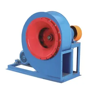 Boiler Induced Draft Fan High Temperature Resistant Industrial Exhaust Fan High Volume Centrifugal Air Blower