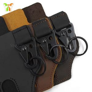 Sacoche de ceinture moderne en cuir véritable pour lampe torche et couteau, avec motif gaufré durable, idéale pour les cadeaux promotionnels - Product Image 3