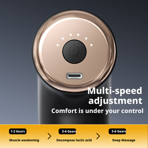Pistola de Masaje 2026, Nueva, de Alta Calidad, de Percusión por Impulsos, Eléctrica, de Vibración, Super Mini, para Tejido Profundo - Product Image 4