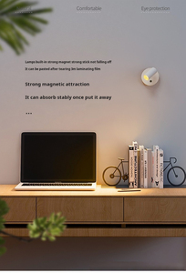 Lámpara de pared con carga USB, foco ajustable simple magnético, entrada de pasillo, lavado de pared, pintura, luz nocturna <span class=keywords><strong>para</strong></span> dormitorio - Product Image 4