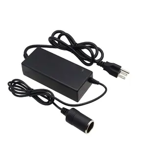 Adaptador de fonte de alimentação, ac 100-240v para dc 12v 10a 120w ac para dc, transformador conversor para aspirador de carro, geladeira de carro