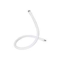 Tube de bras à col de cygne en métal flexible enduit de silicone 3mm-20mm personnalisé pour lampe à LED