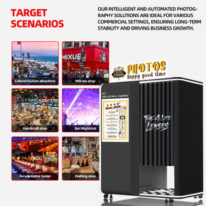 Máquina Expendedora <span class=keywords><strong>de</strong></span> Fotos Personalizable para Centros Comerciales con Impresora, Compatible con iPad y Cámaras Réflex, Pantalla Táctil <span class=keywords><strong>de</strong></span> 21.5 Pulgadas - Product Image 4