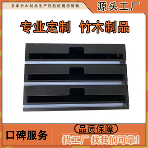 Black <b>Drawer</b> Organizer For Kitchen Storage Multi Function Plastic Wrap Holder 3 Tier With <b>Slide</b> Rails - Product Image 5