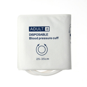 Monitor médico com recém-nascidos/adultos manguito pressão arterial único tubo não tecido tecido alça de braço pressão arterial descartável - Product Image 4