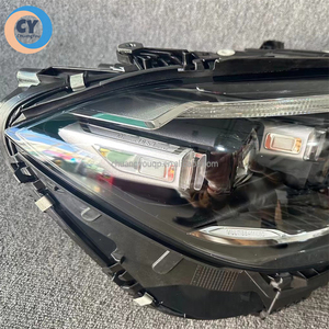 Pour mercedes-benz S Clss W223 lentille de phare LED d'origine 20212022 2023 2024 2025 phare S350 lampe S400 <span class=keywords><strong>S450</strong></span> lumière géométrique - Product Image 6