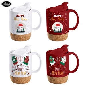 Taza <span class=keywords><strong>de</strong></span> Café <span class=keywords><strong>de</strong></span> Cerámica <span class=keywords><strong>de</strong></span> 14 OZ al por Mayor con Base <span class=keywords><strong>de</strong></span> Corcho, Acabado Mate y <span class=keywords><strong>Diseño</strong></span> Personalizado para Venta Minorista en el Día <span class=keywords><strong>de</strong></span> <span class=keywords><strong>la</strong></span> <span class=keywords><strong>Madre</strong></span>/San Valentín/Navidad con Tapa <span class=keywords><strong>de</strong></span> PP - Product Image 2